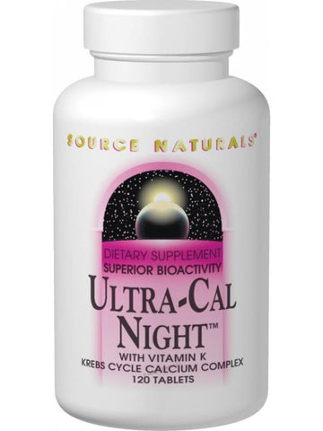 Source Naturals, Ultra Cal Night w/Vitamin K Bio-Aligned, 240 ct
