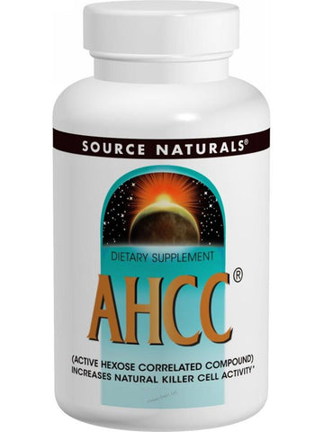 Source Naturals, AHCC Active Hexose Correlated Compound, 500mg, 60 ct