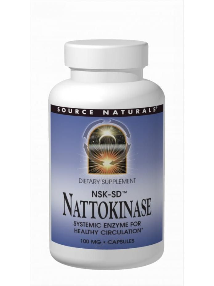 Source Naturals, Nattokinase, 100mg, 60 ct