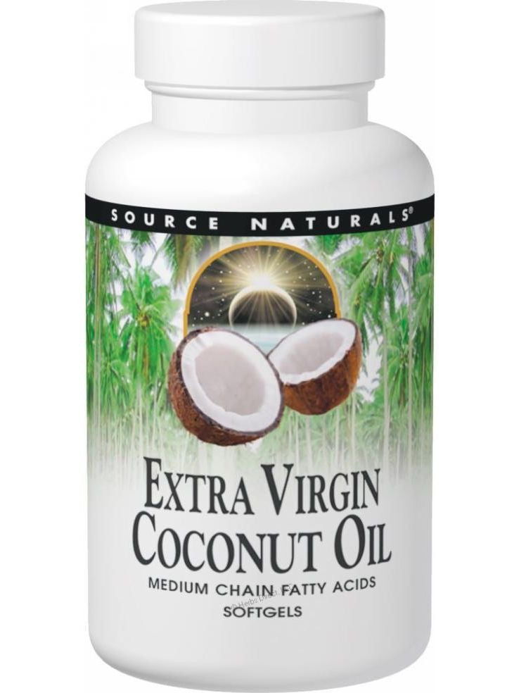 Source Naturals, Coconut Oil Extra Virgin, 240 softgels