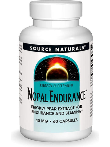 Source Naturals, Nopal Endurance™ 40 mg, 60 capsules