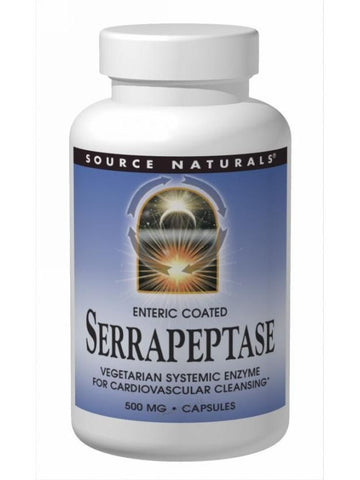 Source Naturals, Serrapeptase Vegetarian, 60 ct