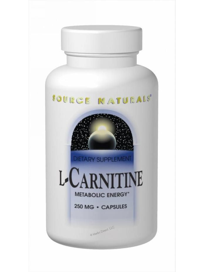 Source Naturals, L-Carnitine (fumarate), 250mg, 60 ct