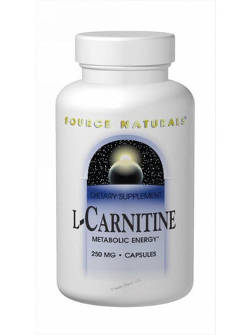 Source Naturals, L-Carnitine (fumarate), 250mg, 60 ct