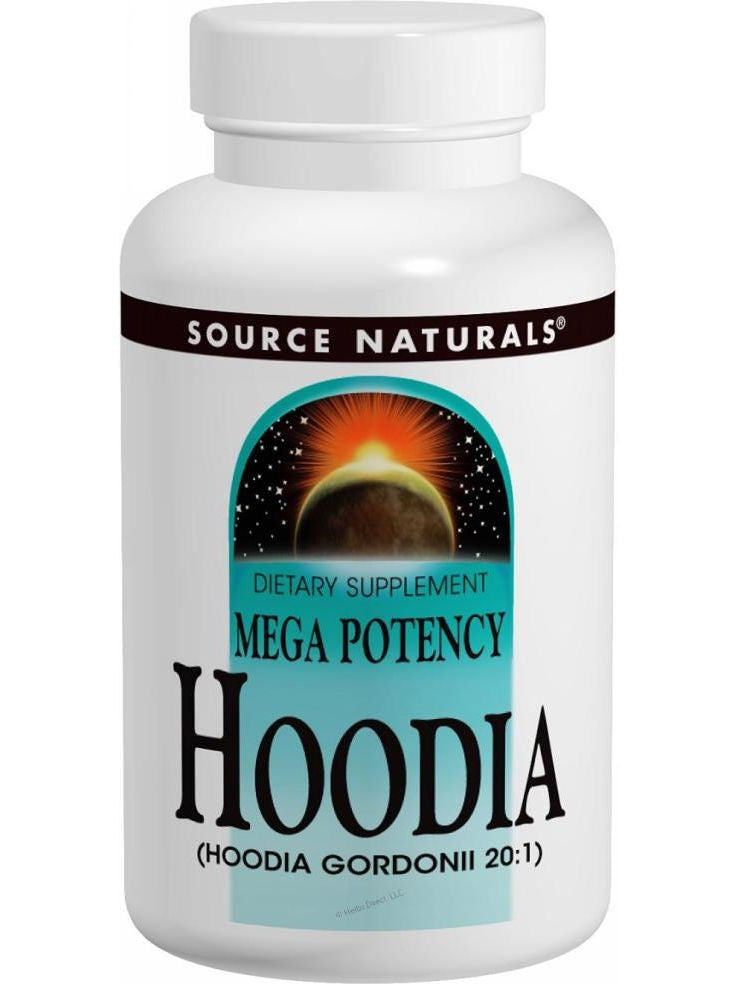 Source Naturals, Hoodia Mega Potency, 500mg, 30 ct