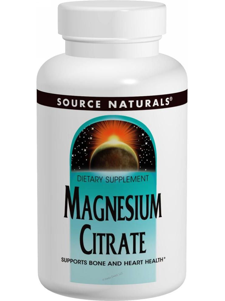Source Naturals, Magnesium Citrate, 133mg, 180 ct