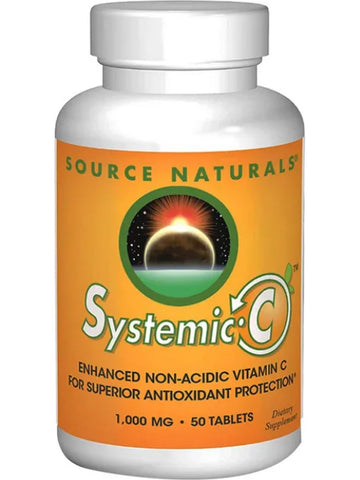 Source Naturals, Systemic C™ 1000 mg, 50 tablets