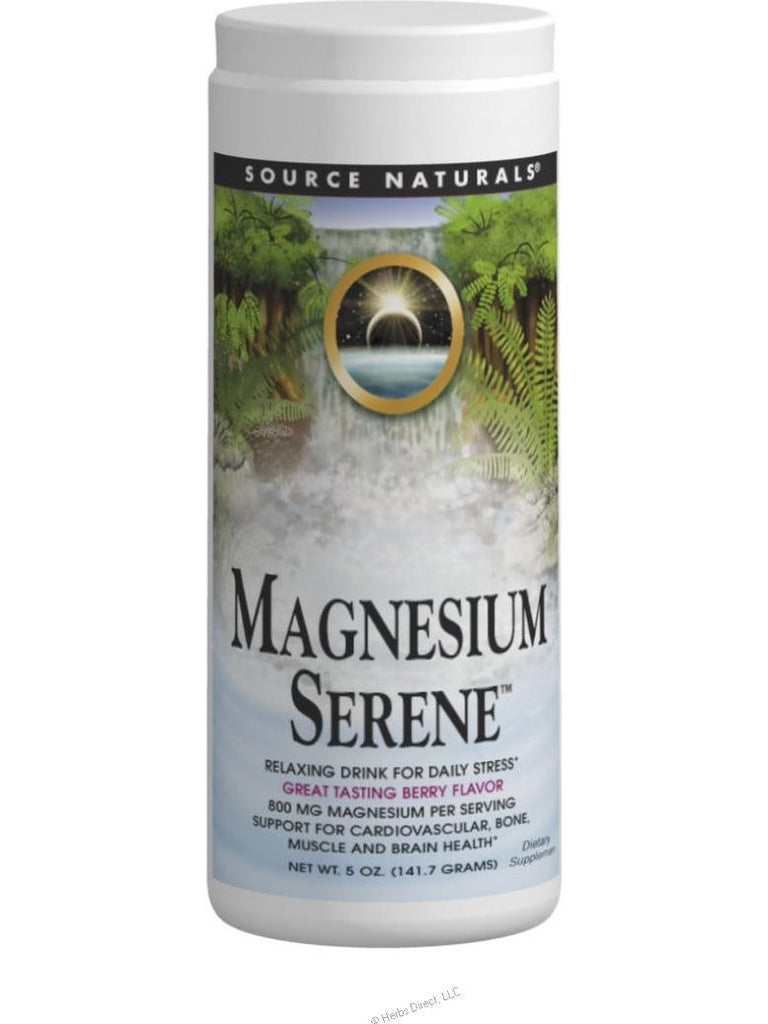 Source Naturals, Magnesium Serene Berry Flavor, 17.6 oz