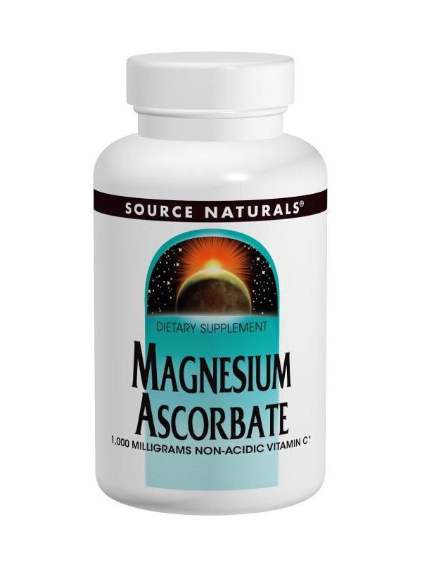Source Naturals, Magnesium Ascorbate, 1000mg, 60 ct