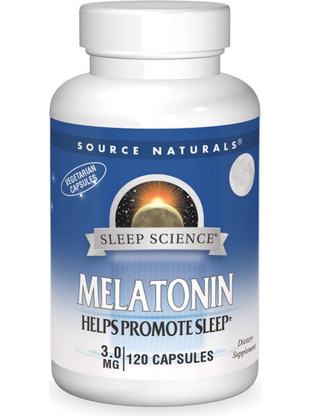Source Naturals, Sleep Science® Melatonin 3 mg, 120 capsules