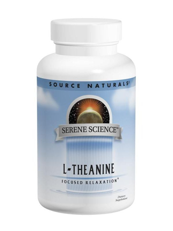 Source Naturals, L-Theanine, 200mg, 120 ct