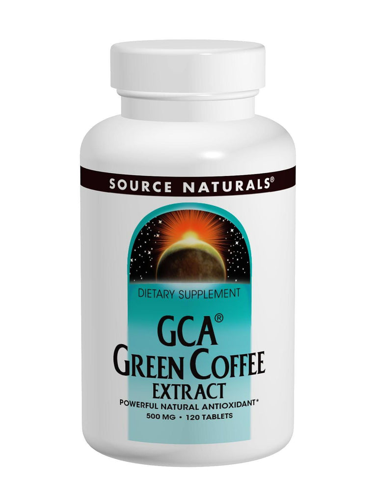 Source Naturals, GCA Green Coffee Extract, 120 ct