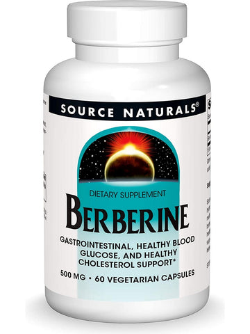 Source Naturals, Berberine 500 mg, 60 vegetarian capsules