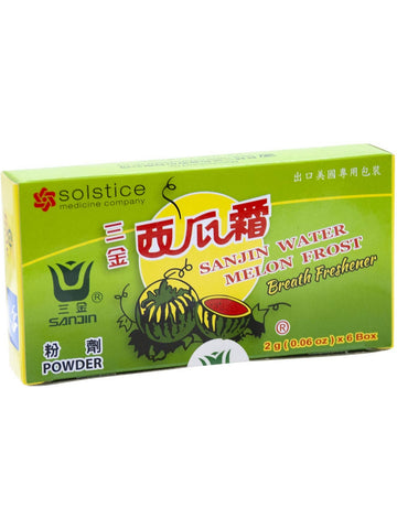 Solstice, Sanjin Watermelon Frost, 2 g x 6 Box