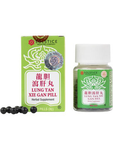Solstice, Yulin Brand, Lung Tan Xie Gan Pill, 100 pills
