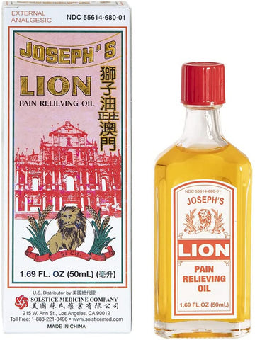 Solstice, Joseph's Lion, Pain Relieving Oil, 1.69 fl oz