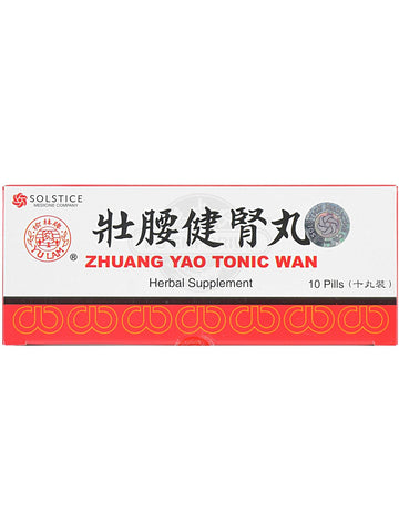 Solstice, Yu Lam Brand, Zhuang Yao Tonic Wan, 10 pills