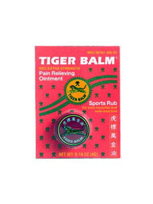 Tiger Balm Red, 0.14 oz, Tiger Balm