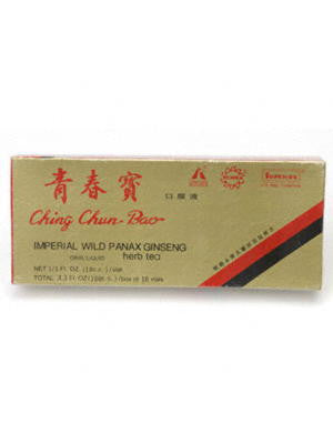 Quin Chun Bao Wild Ginseng, 10 vials, Superior Trading
