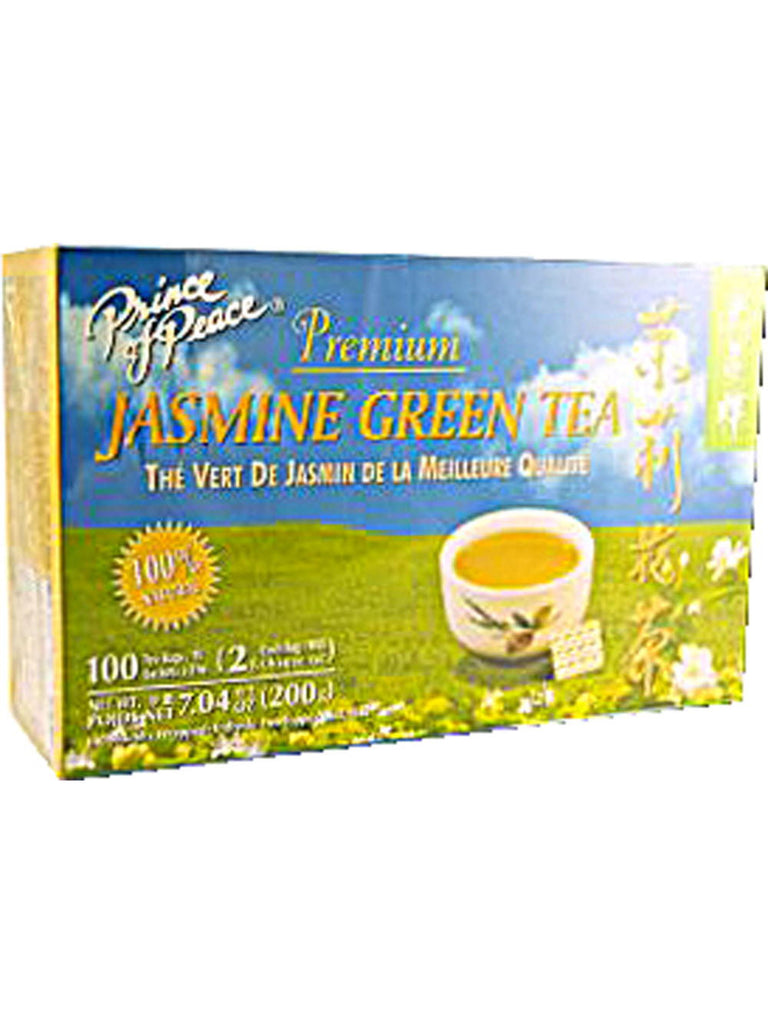 Premium Jasmine Green Tea, 100 teabags, Prince of Peace