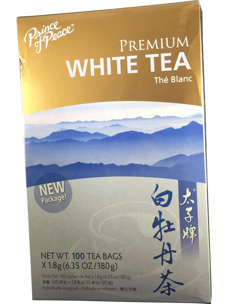 Premium White Tea, 100 teabags, Prince of Peace