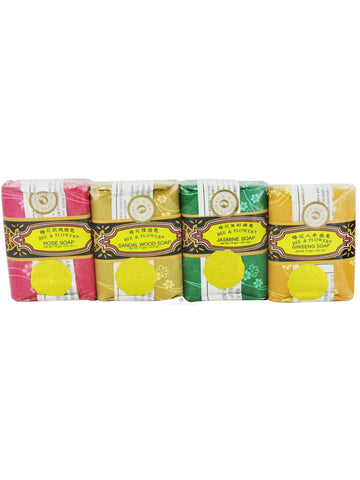 Mixed Gift Pack Soap 2.65oz, 4 pc, Bee & Flower Soap