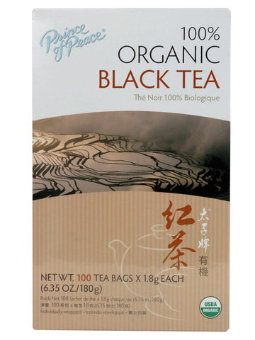 Organic Black Tea, 100 teabags, Prince of Peace