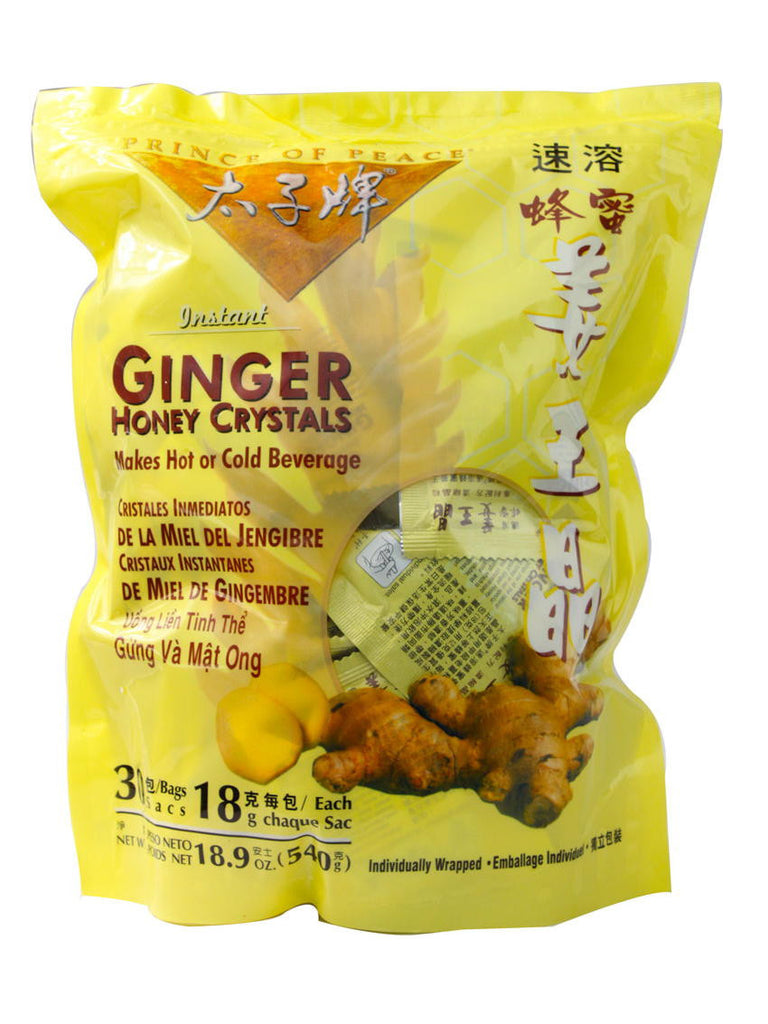Ginger Honey Crystal Packets, 30 ct, Prince of Peace