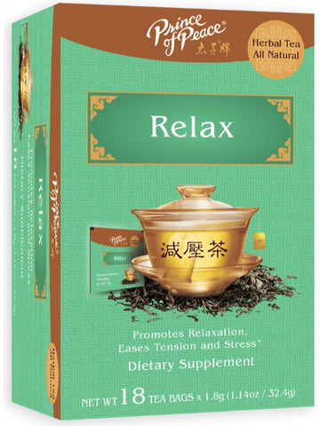 Prince of Peace, Relax Tea, 18 teabags
