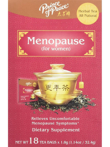 Prince Of Peace, Herbal Tea Menopause, 18 bag