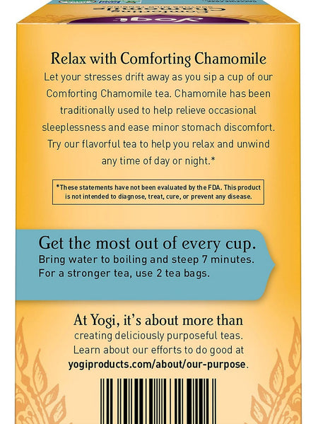 Yogi, Comforting Chamomile, 16 Tea Bags