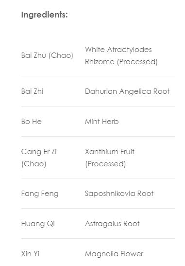 Treasure of the East, Bi Yan Wan, Coix & Mentha Combination, 100 Vegetarian Capsules