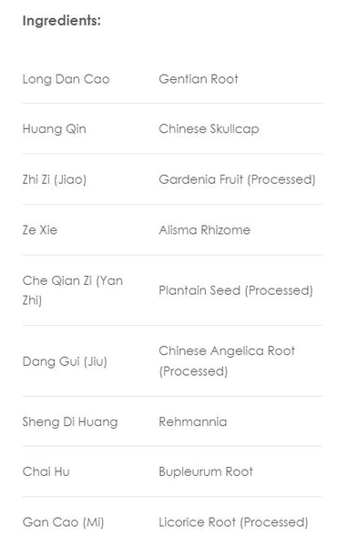 Treasure of the East, Long Dan Xie Gan Tang, Gentiana Cleansing Decoction, Granules, 100 grams