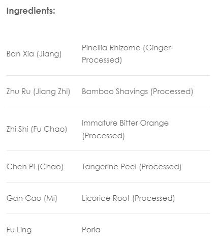 Treasure of the East, Wen Dan Tang, Bamboo & Poria Combination, Granules, 100 grams