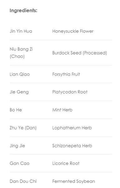 Treasure of the East, Yin Qiao Jie Du Wan, Lonicera & Forsythia Detox Combination, 100 Vegetarian Capsules