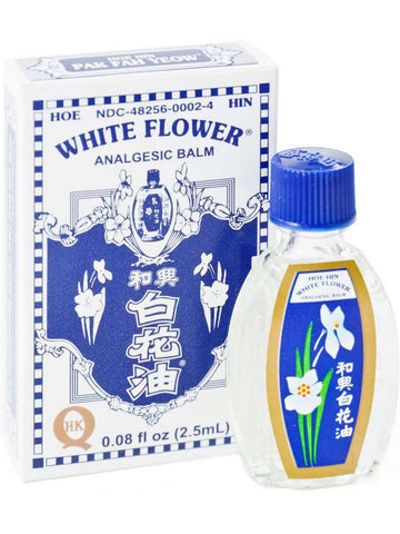 Analgesic Balm, 0.08 oz, 2.5ml, White Flower